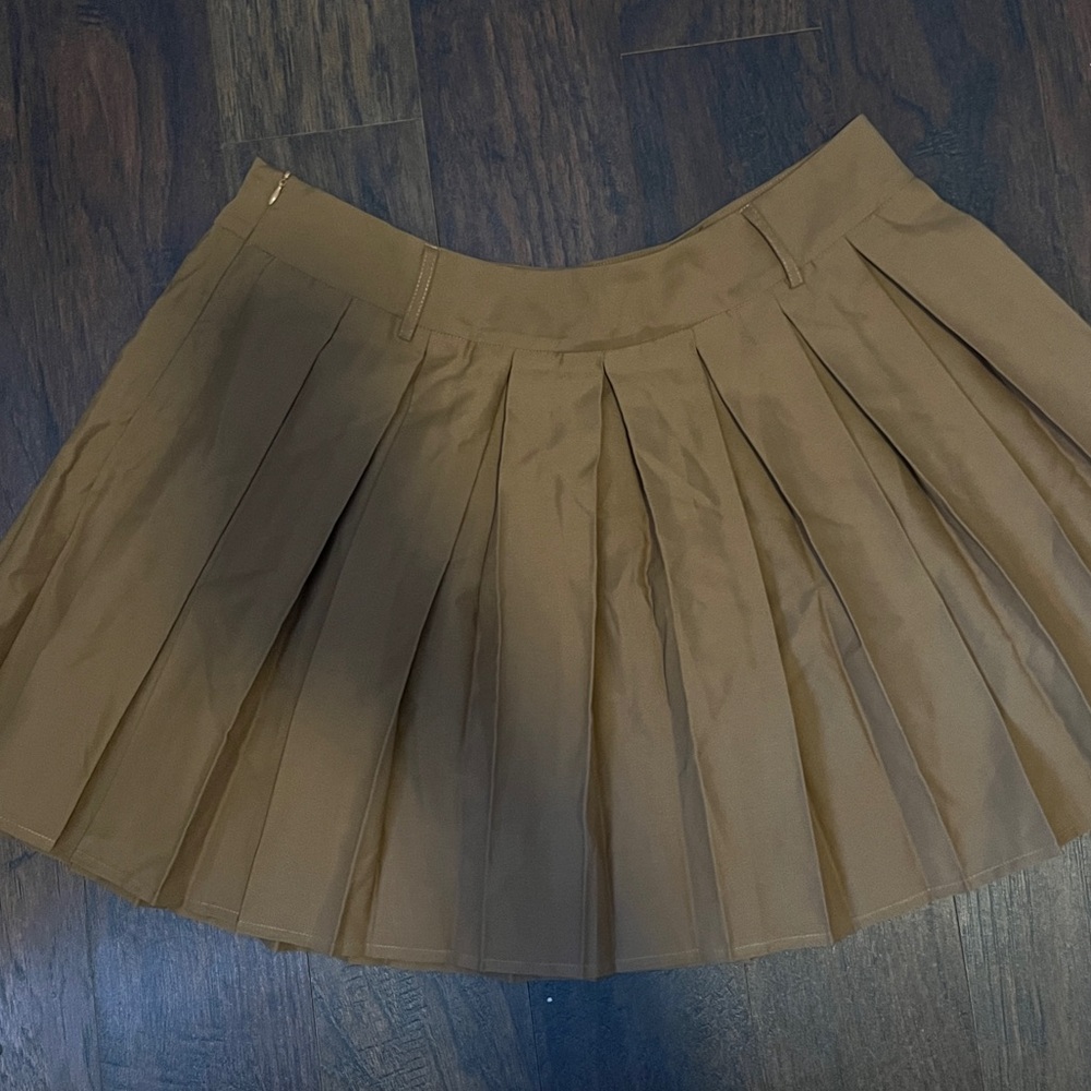 Cider Pleated Skirt